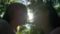 Lesbians kissing, incredible tenderness and love in same sex relations, closeup HD Footage