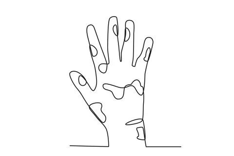 Lesions on the skin of lepers Stock Illustration