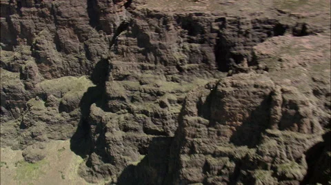 Lesotho Border And Vulture Stock Footage 65434007