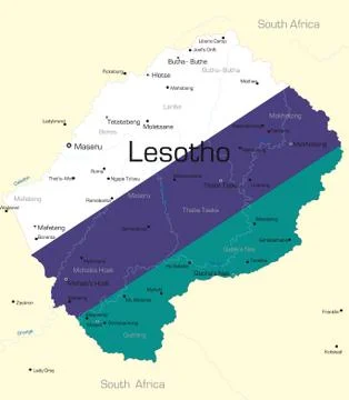 Lesotho Stock Illustration