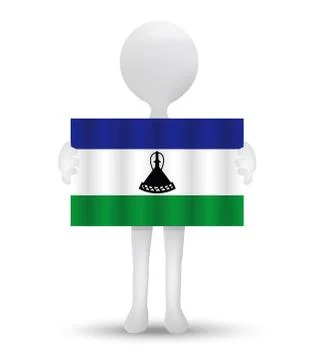 Lesotho Illustrazione stock