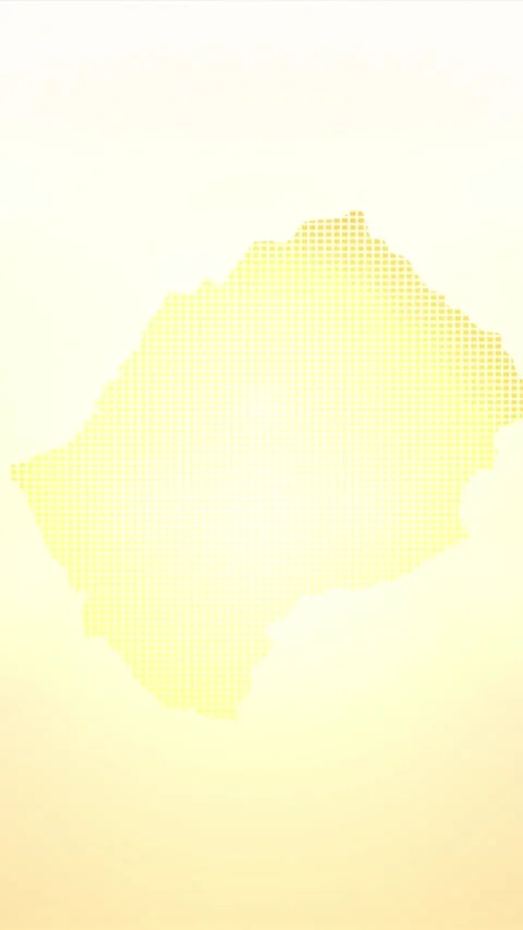 Lesotho Map Opener Stock Footage 267849802