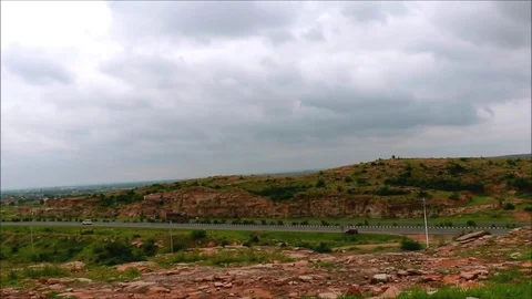Less traffic movement on highway - Timelapse 库存影片 78265959