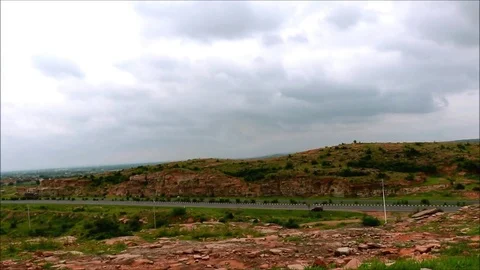 Less traffic movement on highway - Timelapse Stock-Footage 78268285