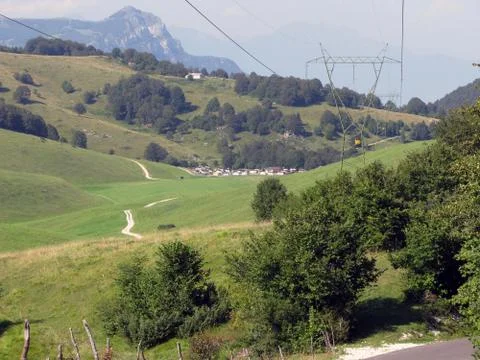 Lessini mountains Stock Photos