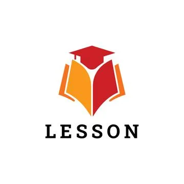 Lesson Academic Book Study Education Bachelor Toga Campus University Logo T.. Stock Illustration