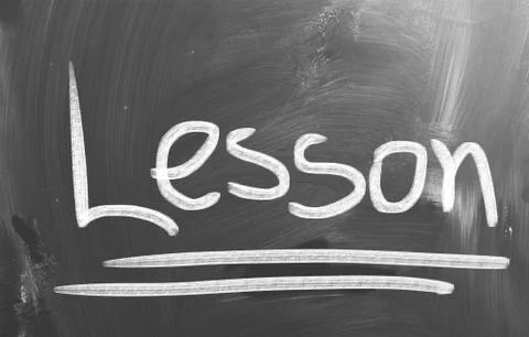 Lesson concept Stock Illustration