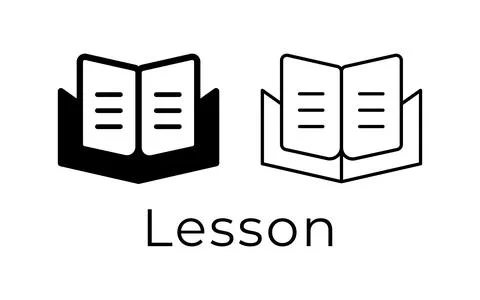 Lesson icon design vector illustration Stock Illustration