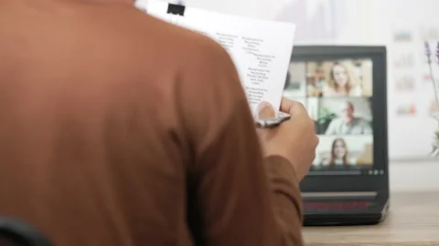 Lesson Lecture online Video stock 153819956