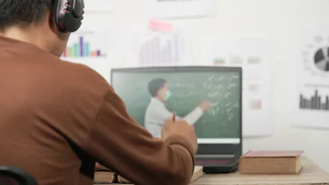 Lesson Lecture online Video stock 153820240