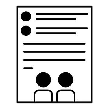 Lesson Plan Dualtone Icon Stock Illustration