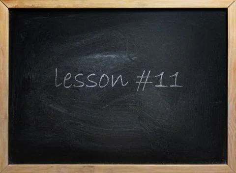 Lesson text on school board11 Text On School Board Stock Photos