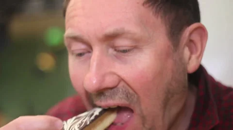 Let him eat cake Stock Footage 34343927