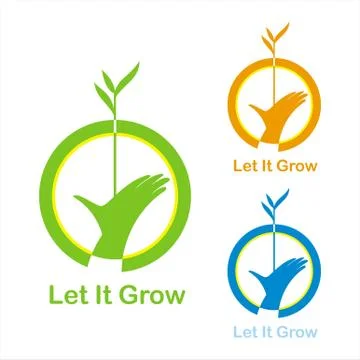 Let it grow Stock Illustration