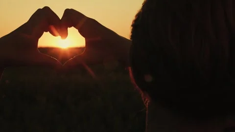 Let your mind heart flow freely towards happiness freedom, chasing your dreams Stock Footage 246600804