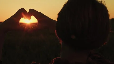 Let your mind heart flow freely towards happiness freedom, chasing your dreams Stock Footage 247861291