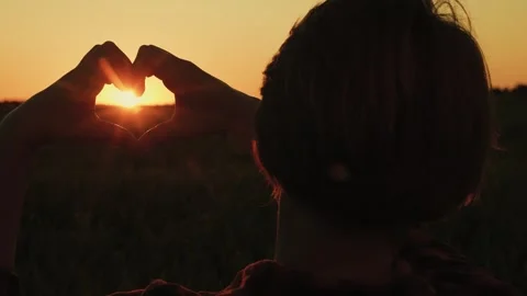 Let your mind heart flow freely towards happiness freedom, chasing your dreams Video stock 249900227