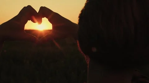 Let your mind heart flow freely towards happiness freedom, chasing after your Stock Footage 250070273