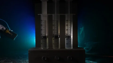 Lethal injection concept. Stock Footage 122347730