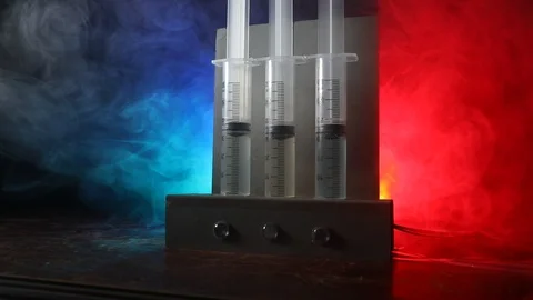 Lethal injection concept. 스톡 동영상 122347951