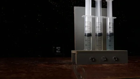 Lethal injection concept. Stock Footage 122348054