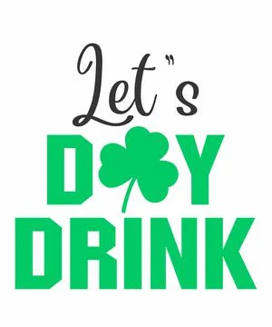 Let's day drink Stock Illustration