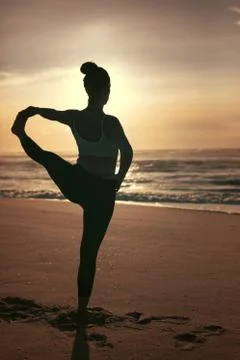 Let's do some yoga! Stock-Fotos