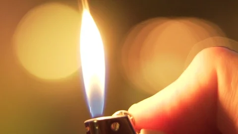 Let's Get Lit Lighter Stock Footage 117846238