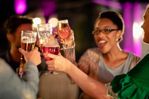 Let's Get the Party Started! Fotos Stock