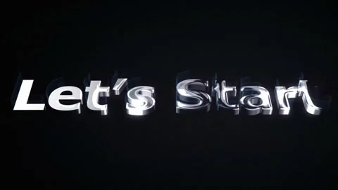 Let's Get Started, Abstract Vibrant Blue And Cyan Digital Particle Backgrou.. Stock Footage 306876674