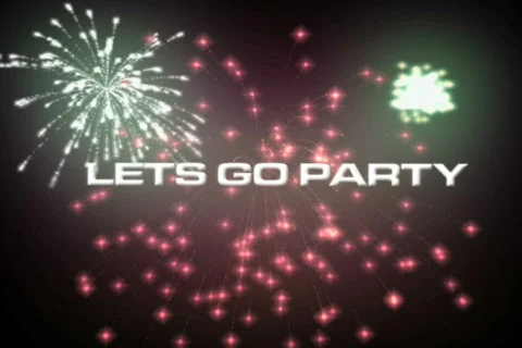 Lets Go Party Stock Footage 640484