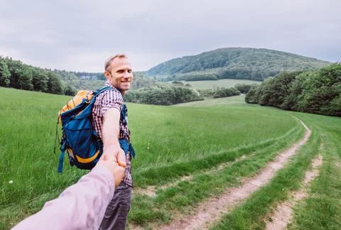 Let's go together Foto stock