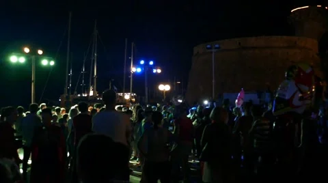 Lets Have Fun And Dance Stock Footage 54912769