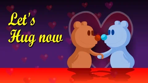 Let's Hug Now Stock Footage 275182534