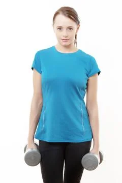 Lets keepfit Foto stock