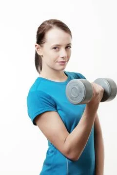 Lets keepfit Foto stock