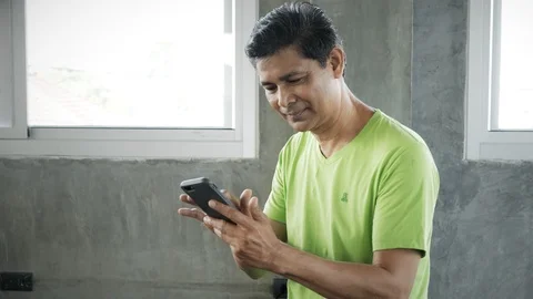 Let's look at how I perform in my excerise in my phone application. Stock Footage 103437648