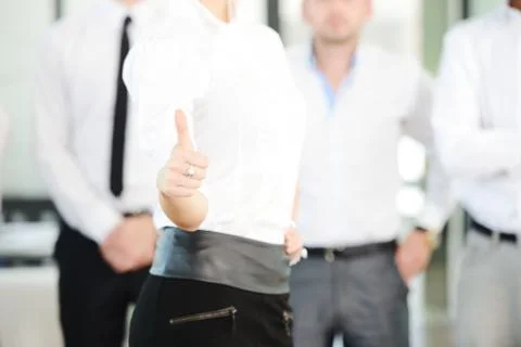 Let's press the button Stock Photos