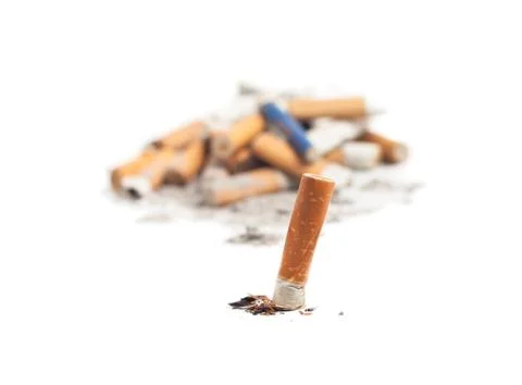 Let's quit smoking Stock Photos