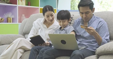 Let's shop online together. Stock Footage 120426533