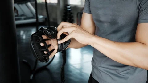 Let's start this mma training. Stock Footage 103437694