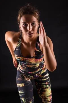 Let's start today's training session! Stock Photos