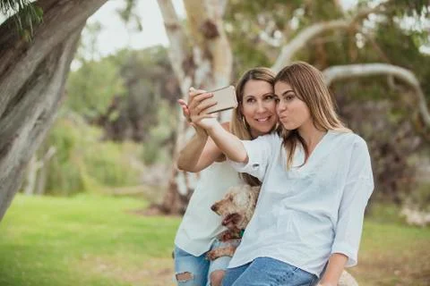 Let's Take A Selfie! Stockfoto's