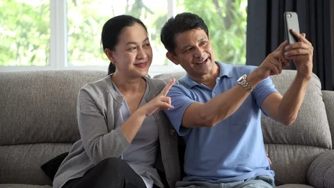 Let's take a selfie together. Stock Footage 100439245