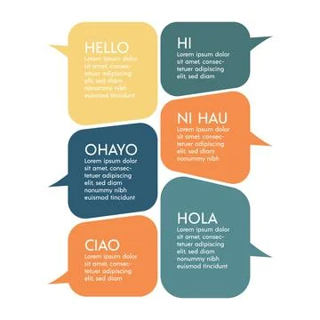 Let's Talk bubble Stock-Illustration