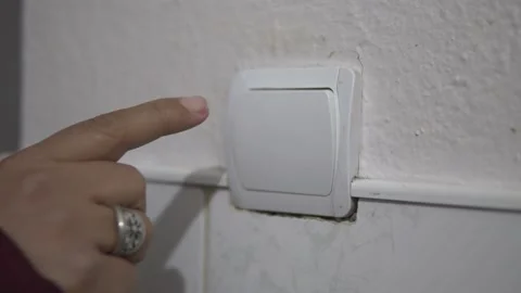 Let's turn off unnecessary lights. Stock Footage 170422664