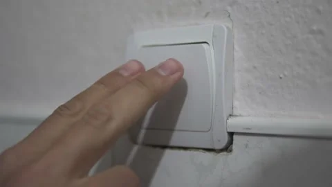 Let's turn off unnecessary lights. Stock Footage 170422982