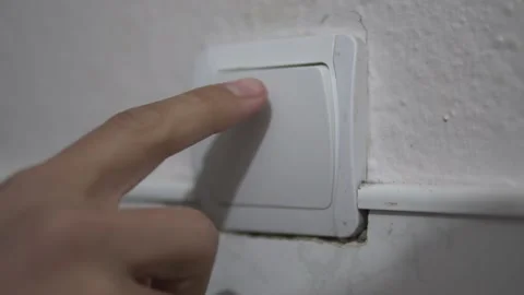 Let's turn off unnecessary lights. Stock Footage 170423061