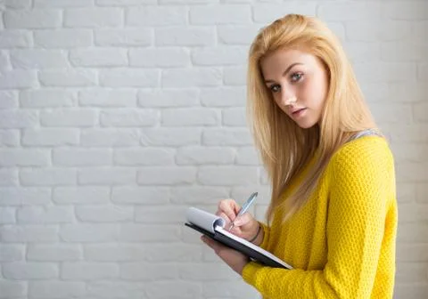 Let's write it down Stock Photos