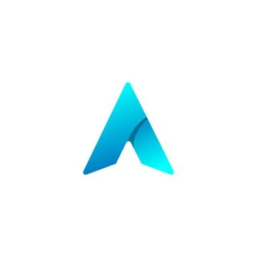 Letter A Abstract creative logo template vector illustration Stock Illustration